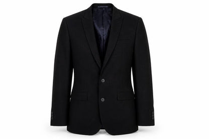 Next Womens Black Suit Jacket Size 10 Regular Tailored Two Button Workwear