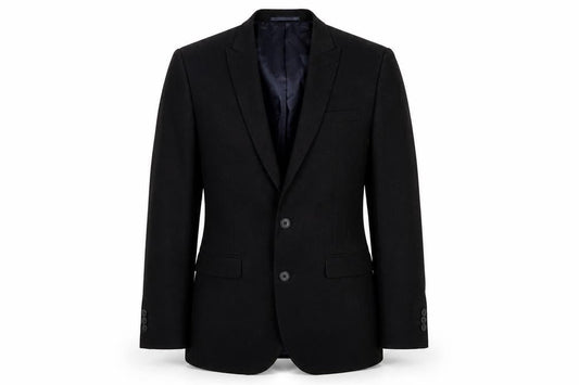 Next Womens Black Suit Jacket Size 10 Regular Tailored Two Button Workwear