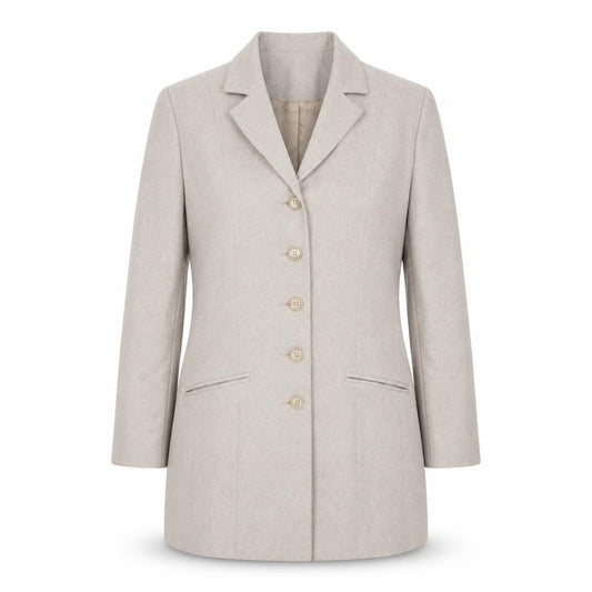 Bonmarché Women’s Beige Size 12 Long Suit Jacket Blazer