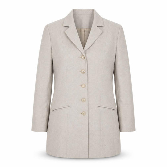 Bonmarché Women’s Beige Size 12 Long Suit Jacket Blazer