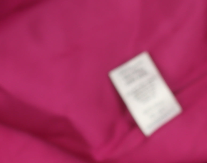 Warehouse Women’s Pink Wool Blend Mid-Length Coat Size 10