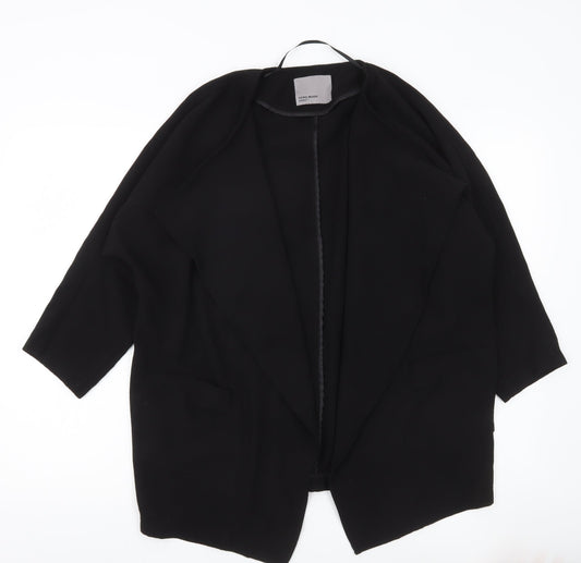 Vero Moda Women’s Black Mid-Length Open Jacket Size S