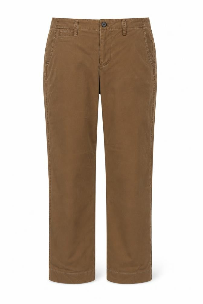 Ralph Lauren Women’s Brown Cotton Straight Jeans Size 6