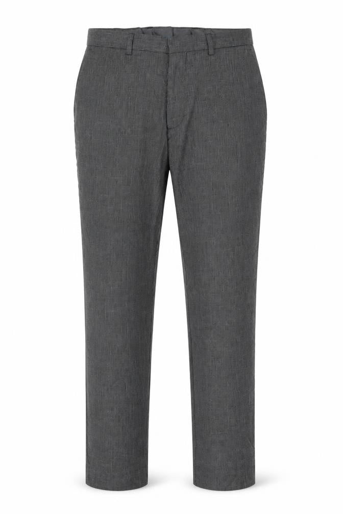 Taylor & Wright Men’s Grey Check Dress Trousers Size 34S