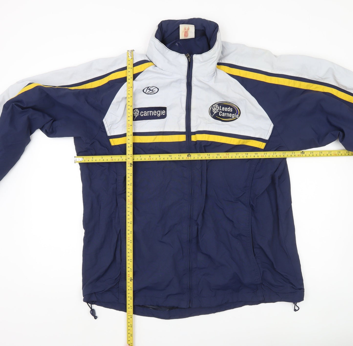ISC Leeds Carnegie Men’s Blue XL Rugby Windbreaker Jacket
