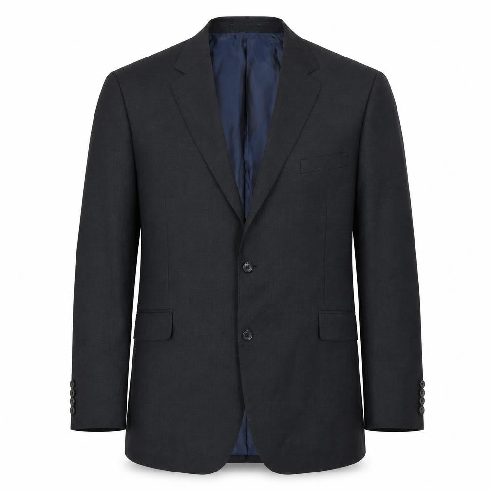 Samuel Windsor Men’s Grey Wool Blazer 48R Regular Jacket
