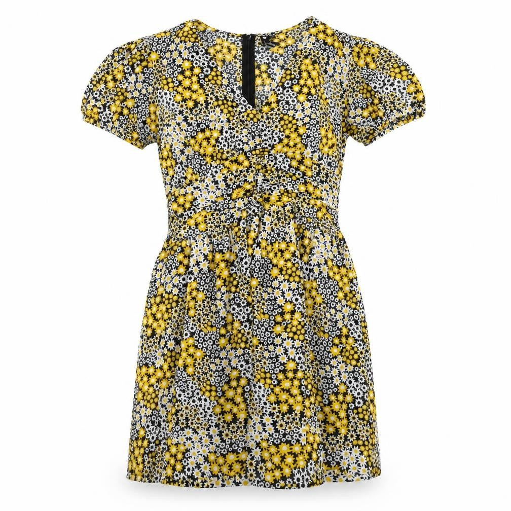 Influence Womens Multicoloured Floral Short A-Line Dress Size 12