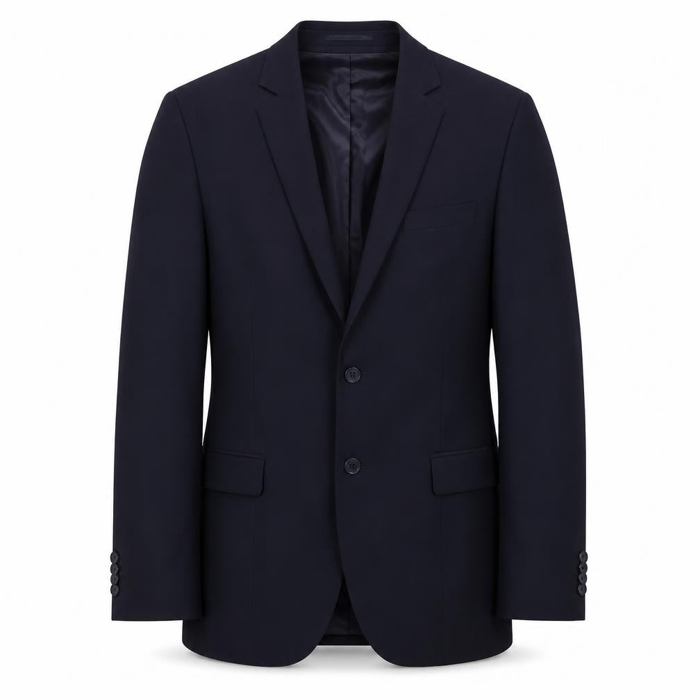 EnvEe Collection Men's Navy 40R Suit Jacket Classic Fit