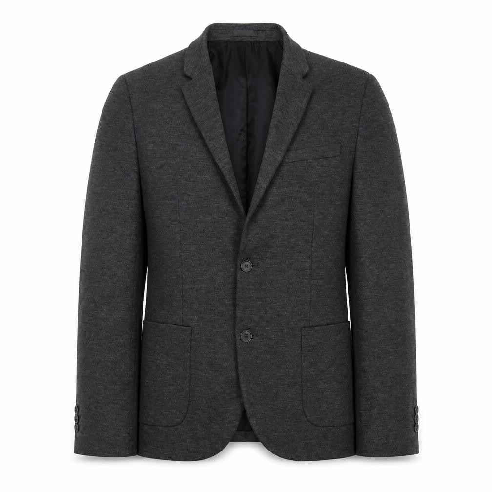 River Island Men’s Grey Blazer Jacket Size 38 Regular Fit Smart Casual