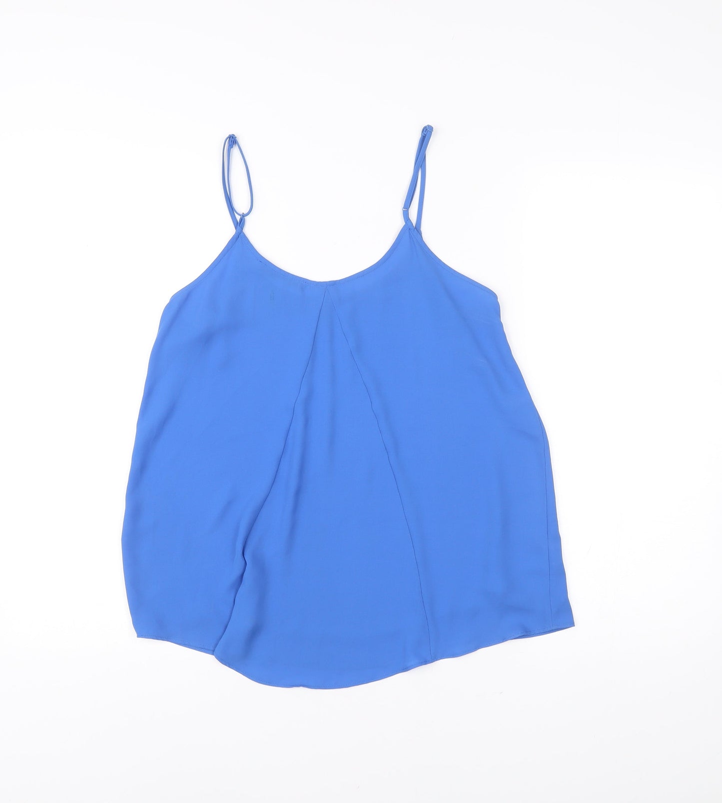 Oasis Womens Blue Size 10 Camisole Tank Top Spaghetti Straps