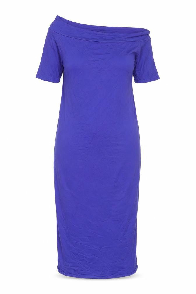 Be Jealous Women’s Blue Shift Maxi Dress Size 16-18 Short Sleeve