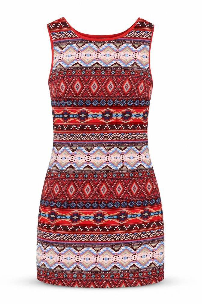 Pinky Womens Multicoloured M Bodycon Sleeveless Short Dress