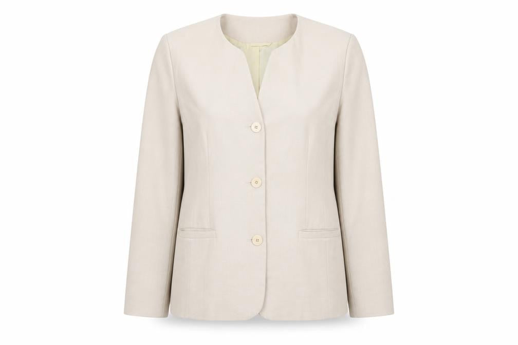 Classics First Avenue Women’s Beige Size 16 Suit Jacket Blazer