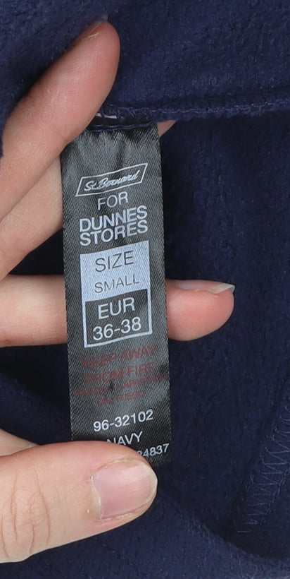 Additional view of Dunnes Men's Blue Small Fleece Full Zip Jacket