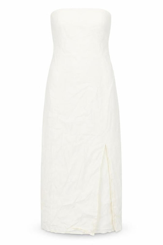 Zara Women’s Ivory Halter Slip Dress Size 10 Long Summer Cocktail