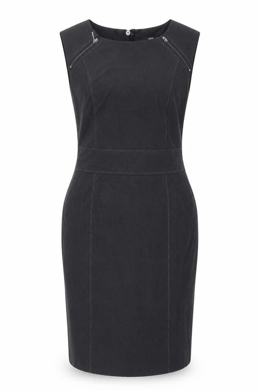 Marks & Spencer Women Black Sheath Work Dress Size 12