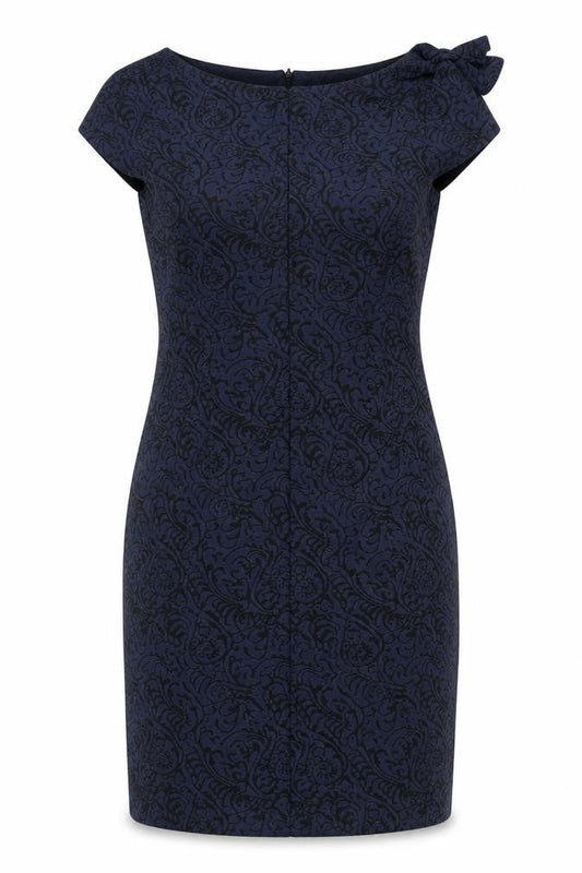 Marks & Spencer Per Una Women’s Blue Paisley Sheath Dress Size 12