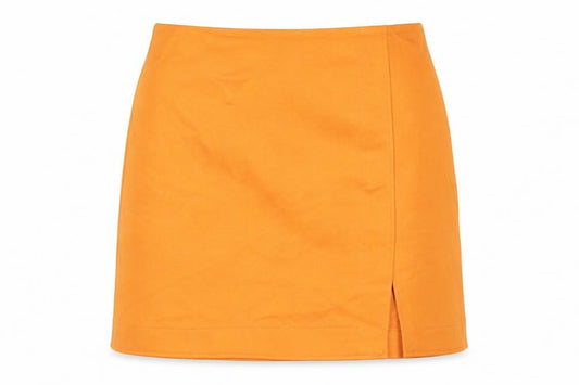 H&M Women’s Orange XS High Rise Pencil Skirt