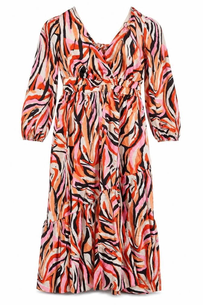 Lovedrobe Women’s Multicoloured Midi A-Line Dress UK 18