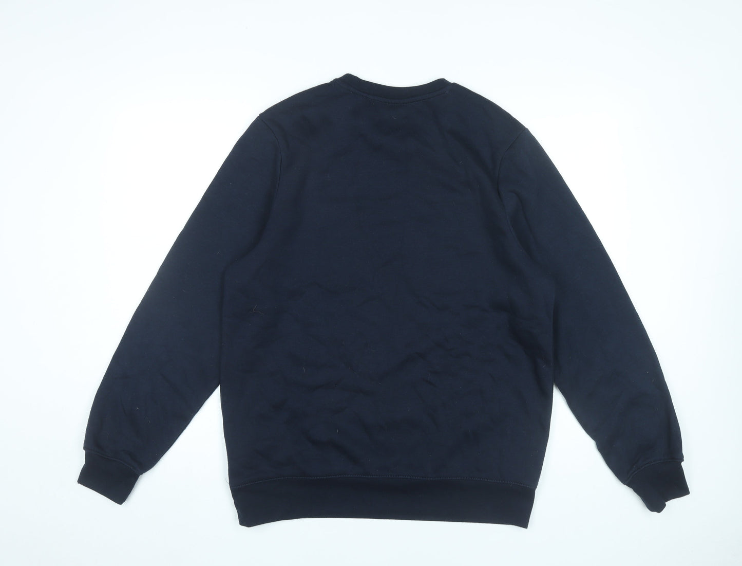 Slazenger Mens Black M Pullover Sweatshirt Crew Neck Logo