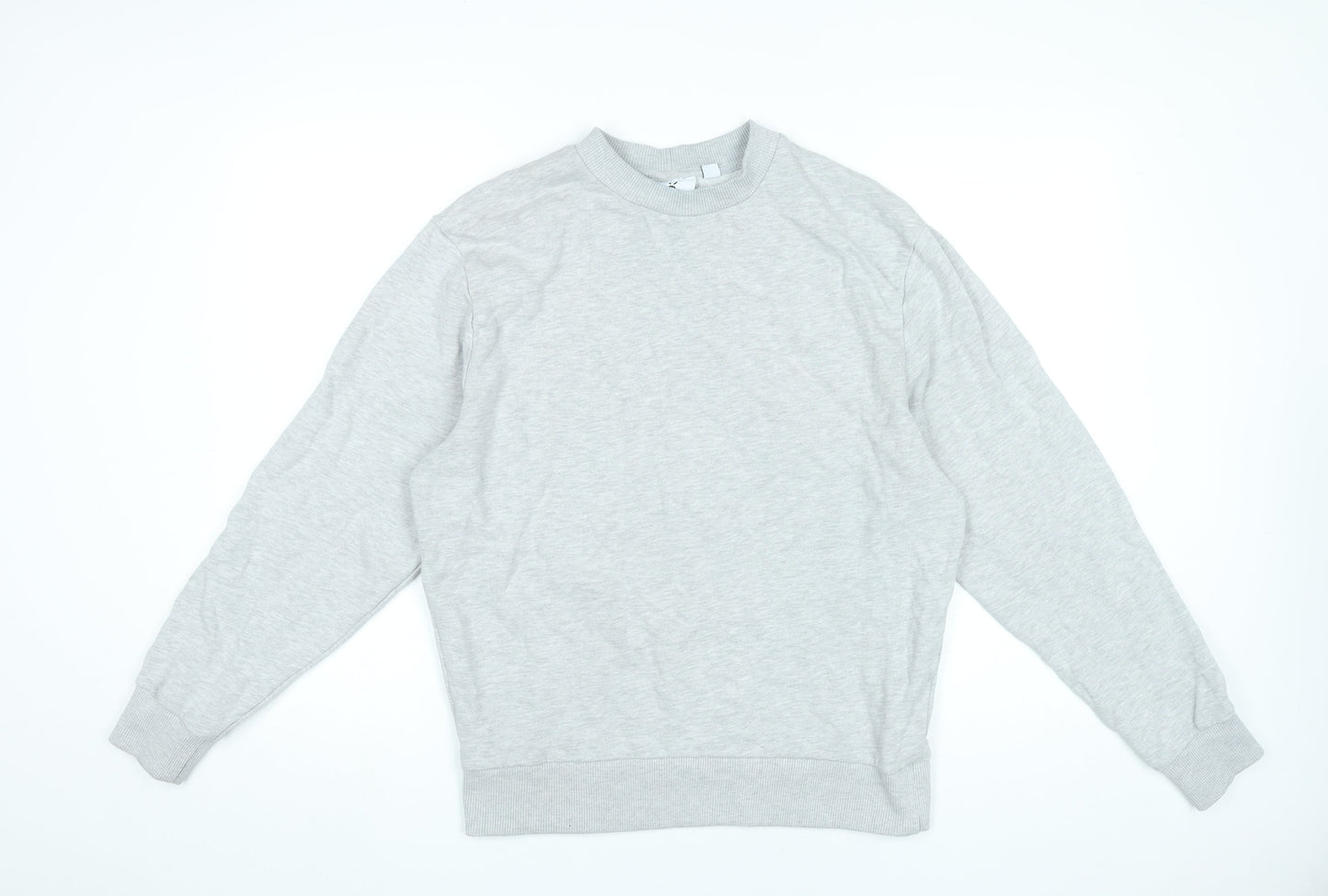 Collusion Women's Grey Pullover Sweatshirt XS Cotton Blend