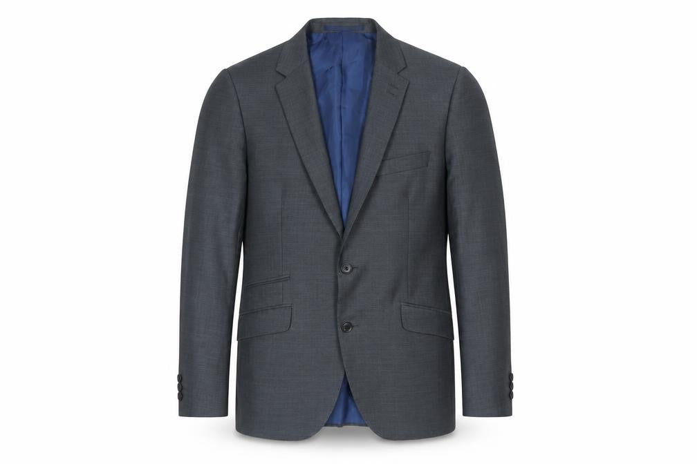 Marks & Spencer Men’s Grey Blazer Jacket 44 Chest 2XL Regular Fit