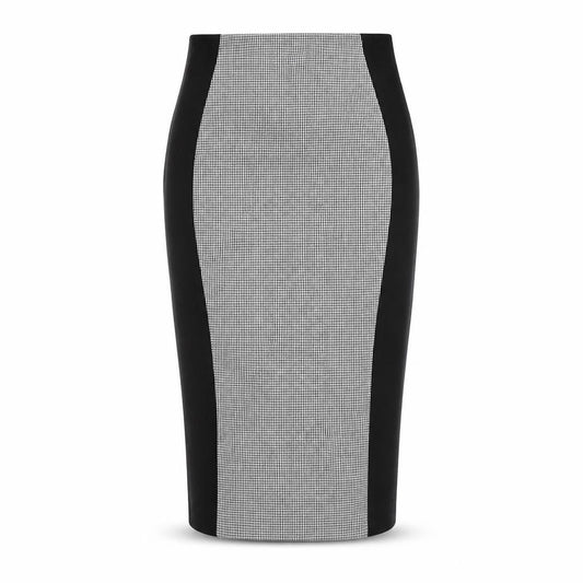 ASOS Women’s Black & White Midi Pencil Skirt UK 8 Business Stretch