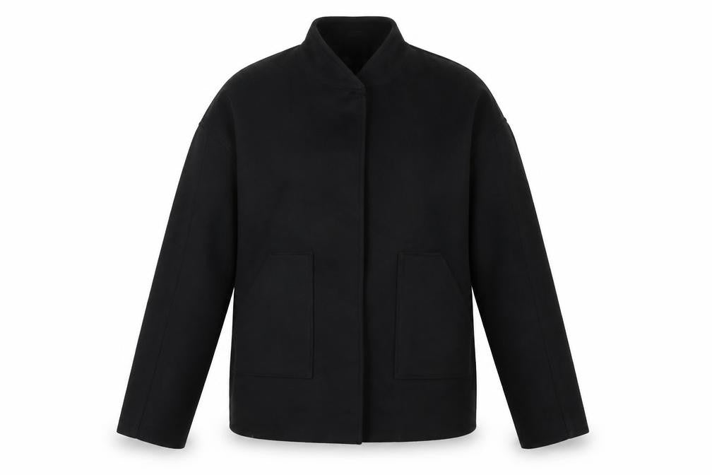 PRETTYLITTLETHING Women’s Black Tall Jacket Size 10 Lined Work Casual