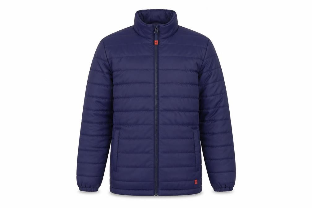 Mountain Warehouse Boys Blue 13 Years Puffer Jacket Lightweight Quilted Zip Coat