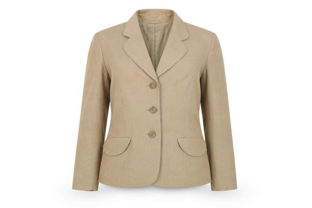 Planet Women’s Beige Size 10 Single-Breasted Suit Jacket