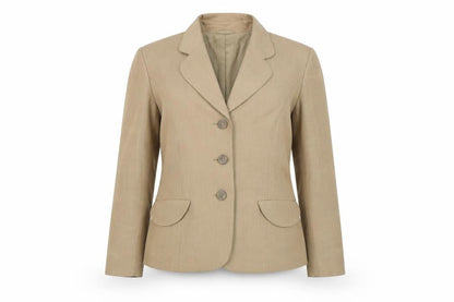 Planet Women’s Beige Size 10 Single-Breasted Suit Jacket