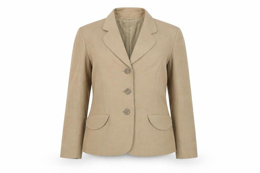 Planet Women’s Beige Size 10 Single-Breasted Suit Jacket