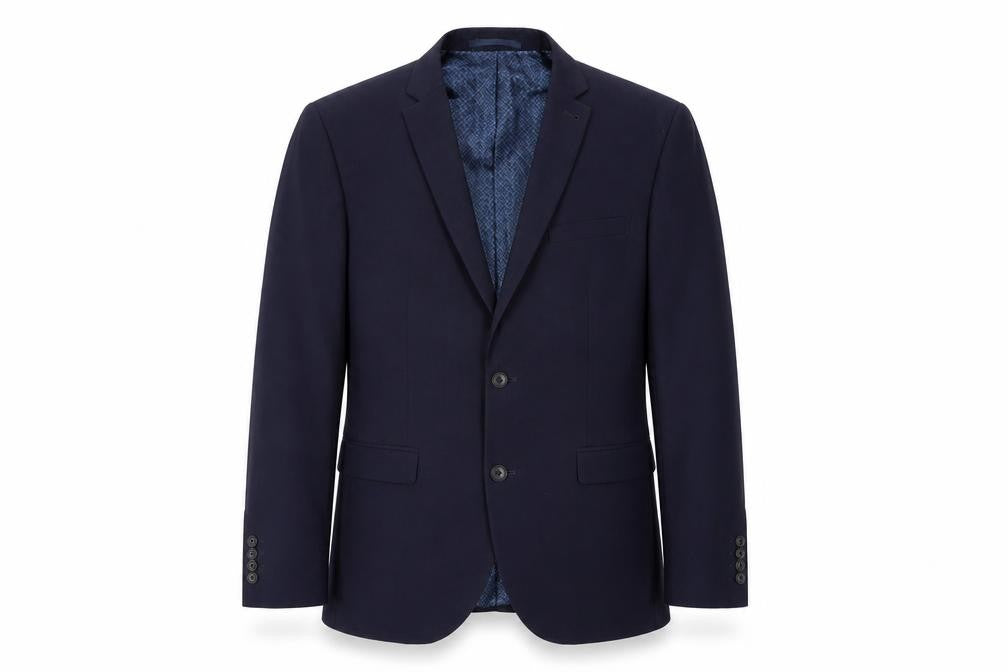 Next Men’s Blue 42 Chest Suit Jacket XL Regular Fit