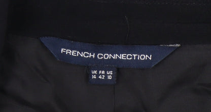 Additional view of French Connection Women's Black Shawl Collar Blazer, size 14