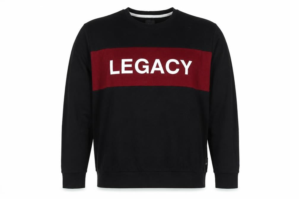 Browns London Mens Black 2XL Sweatshirt Legacy Graphic Pullover