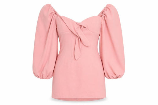 In The Style Women’s Pink Size 10 Bodycon Off Shoulder Dress