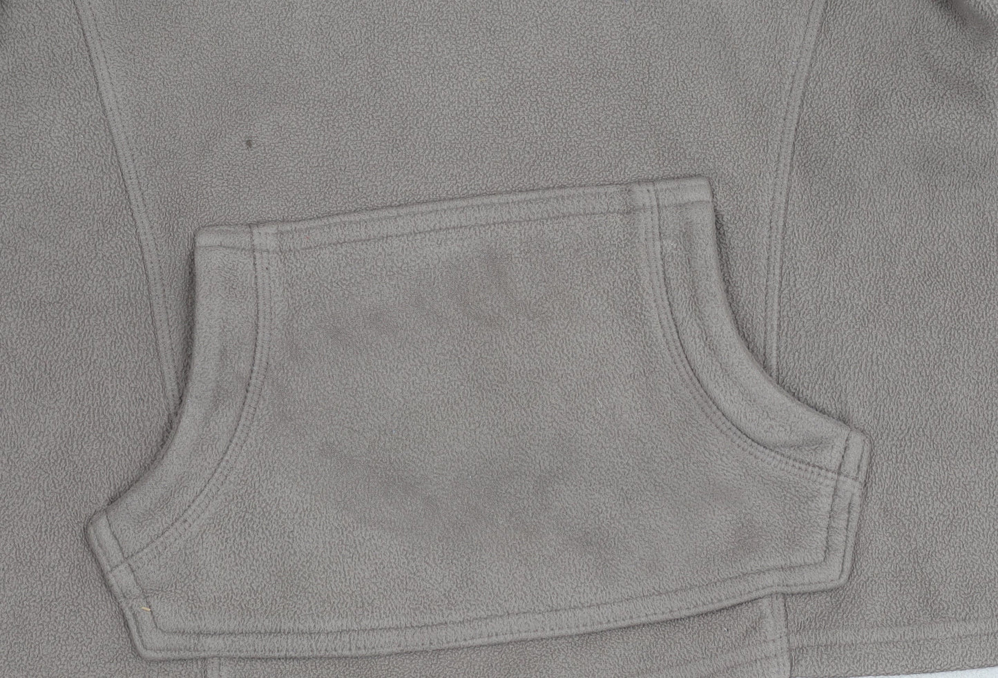 Marks and Spencer Womens Brown Fleece Henley Sweatshirt Size 12