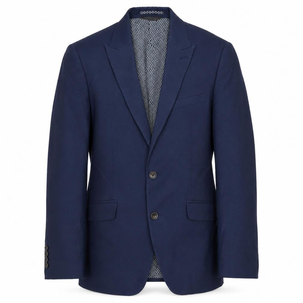 Marks & Spencer Men's Blue Suit Jacket 36S Regular Fit