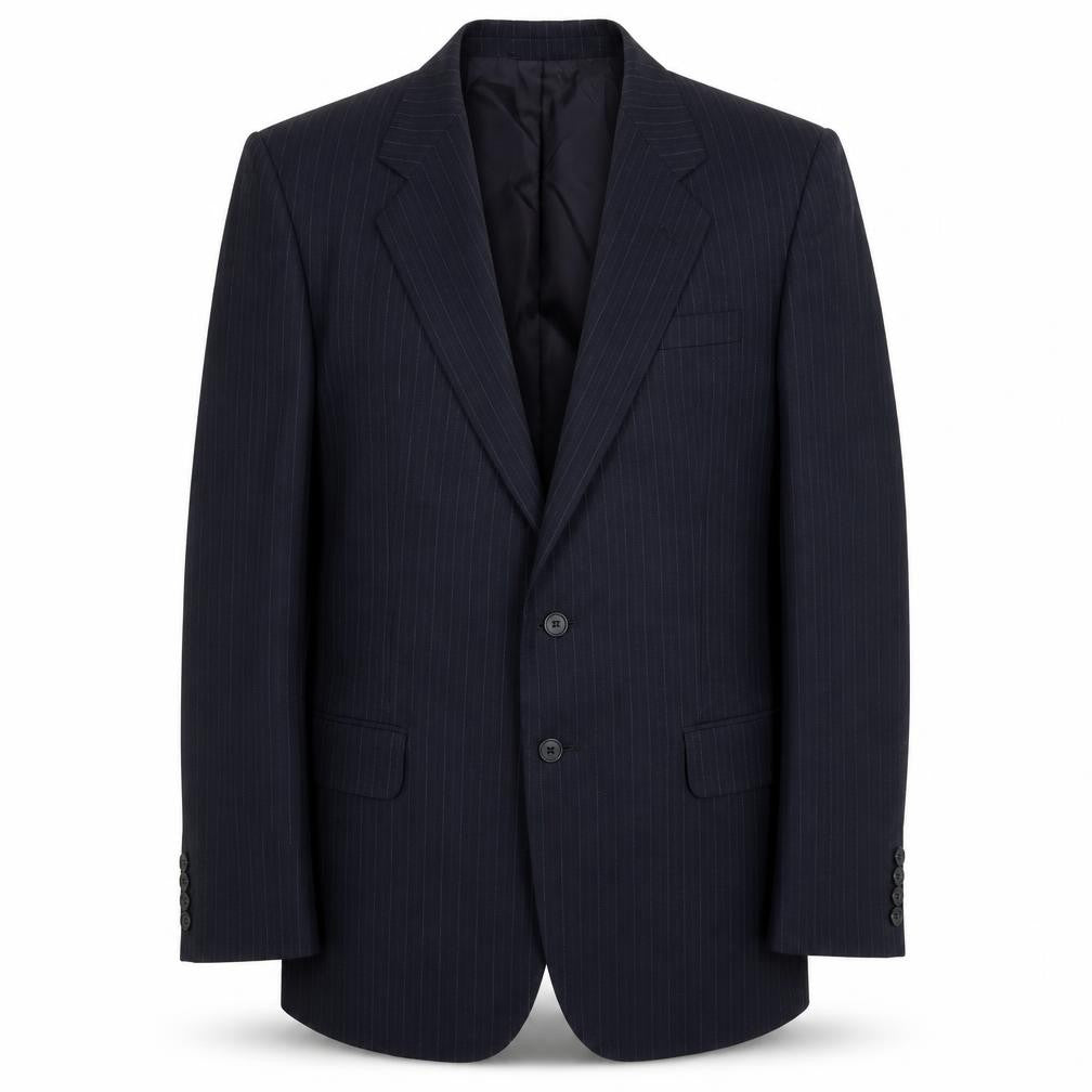 Marks & Spencer St Michael Men’s Navy Pinstripe Wool Jacket 40L