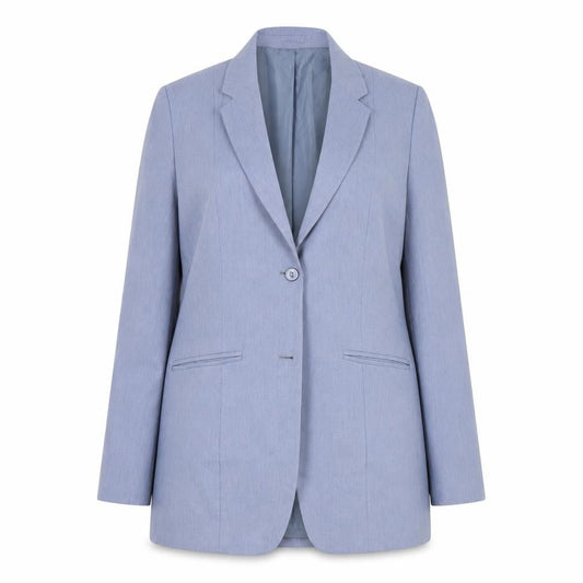 Mackays Women’s Blue Size 14 Longline Blazer Coat Jacket