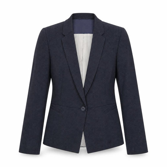 Next Women’s Blue Tailored Blazer Size 12 Slim Fit Jacket