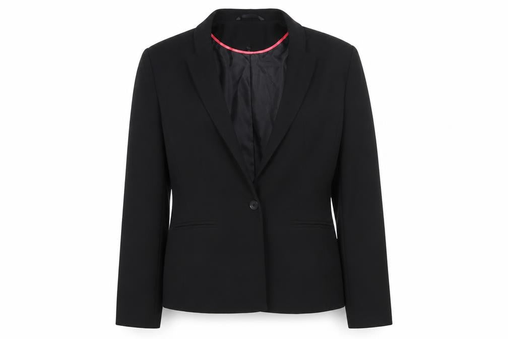 Next Women’s Black Blazer UK 10 Tailored Single Breasted