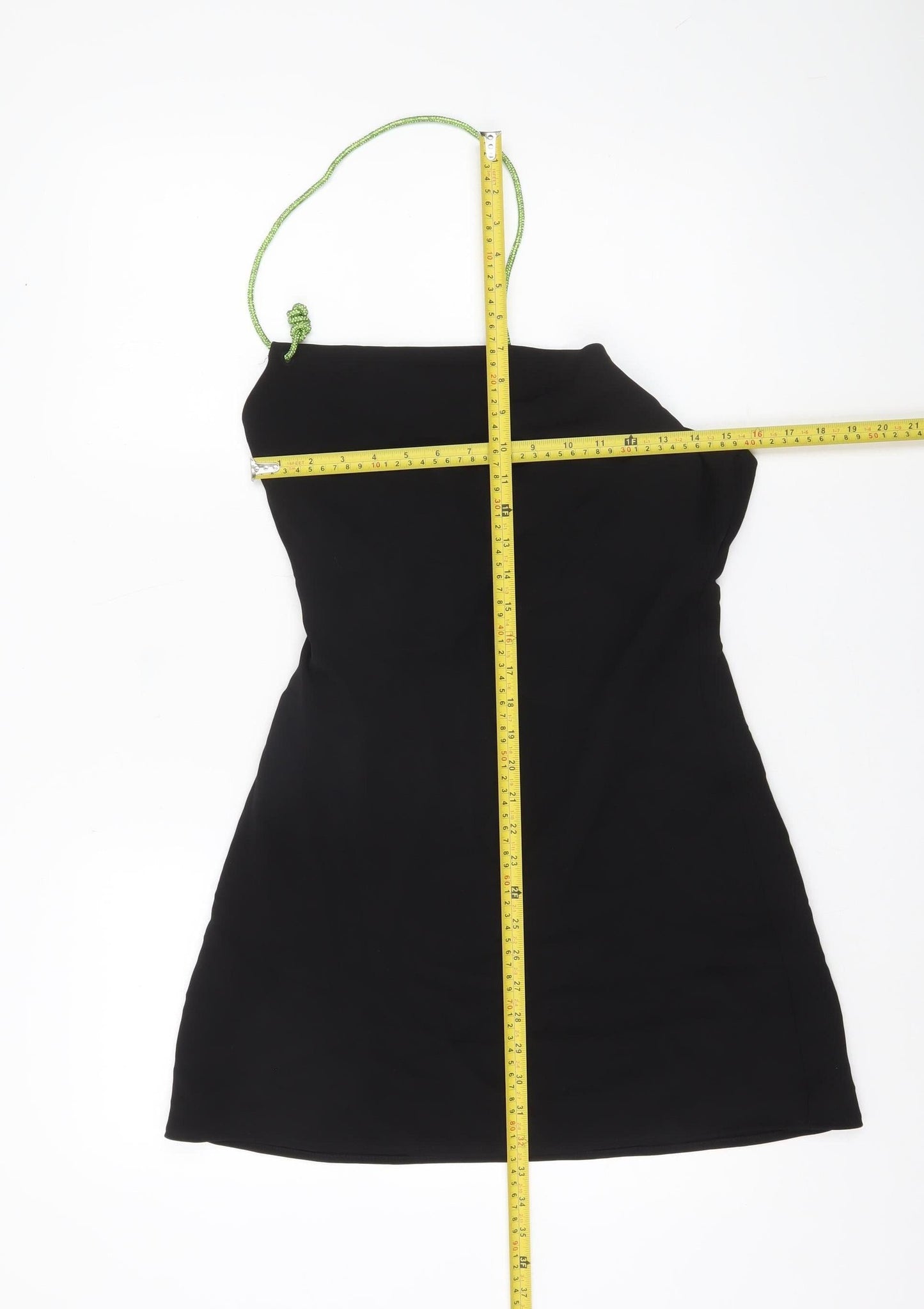 Zara Women’s Black XS Asymmetric Strap One Shoulder Party Dress