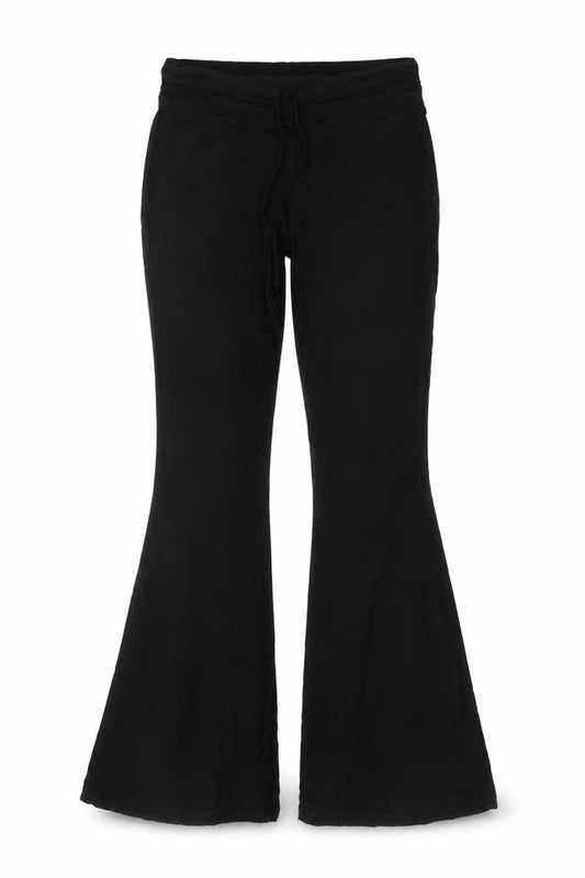 ASOS Women’s Black Flared Jersey Trousers Size 10