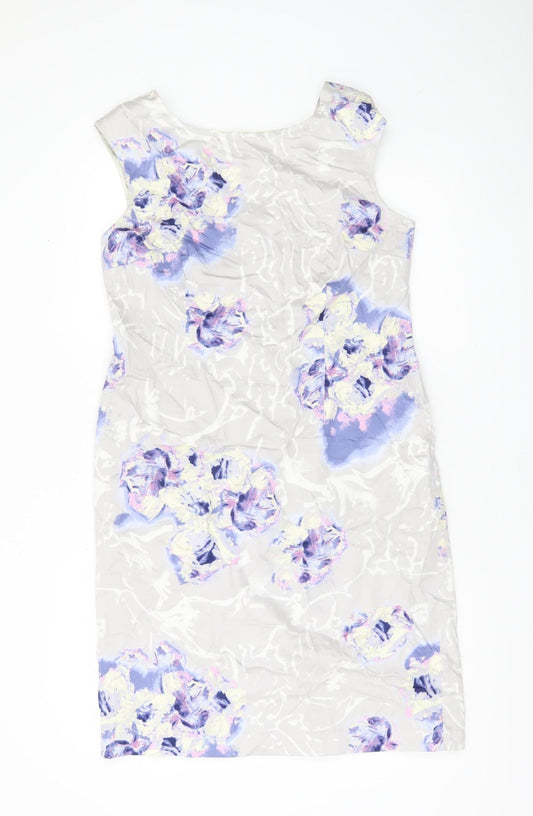 Together Women’s Multicoloured Floral Sheath Dress Size 14