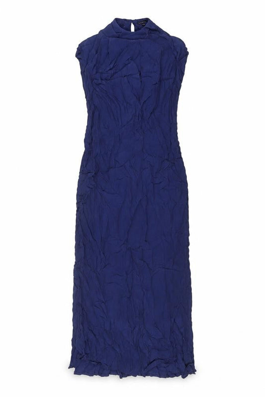 Warehouse Women’s Blue Sheath Sleeveless Knee Length Dress Size 12