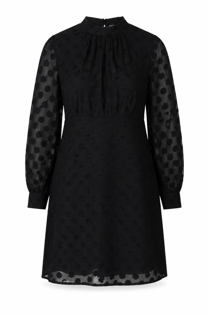 Violet Romance Women Black Size 14 A-Line Knee Length Dress
