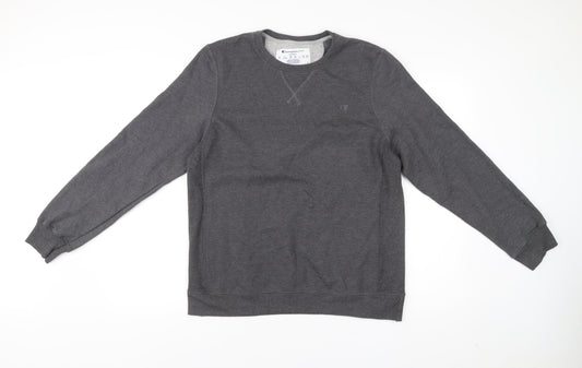 Champion Men’s Grey XL Pullover Sweatshirt Crew Neck Long Sleeve