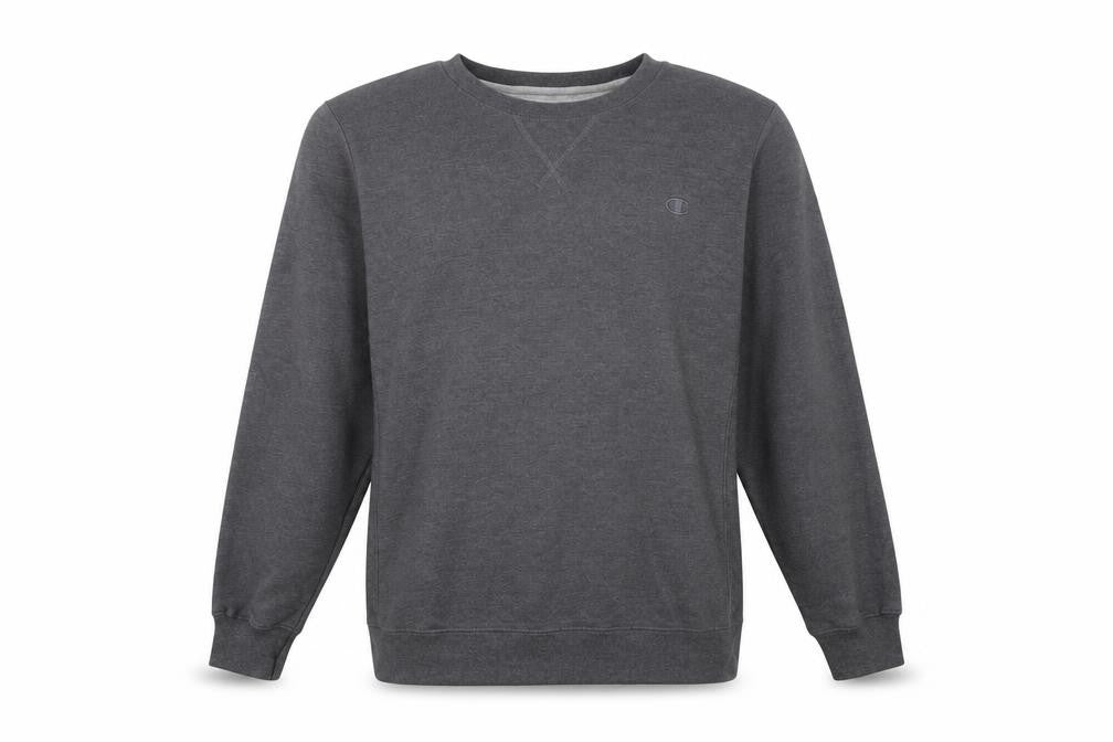 Champion Men’s Grey XL Pullover Sweatshirt Crew Neck Long Sleeve