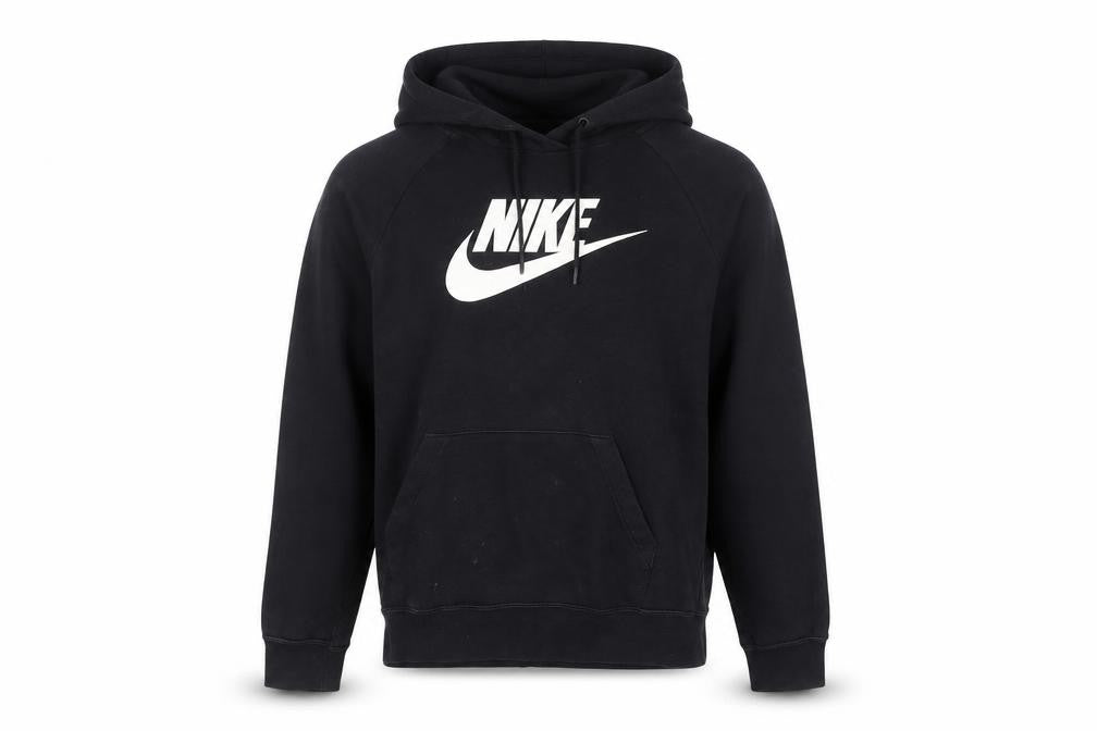 Nike Men's Black XS Pullover Hoodie Logo Graphic Sportswear